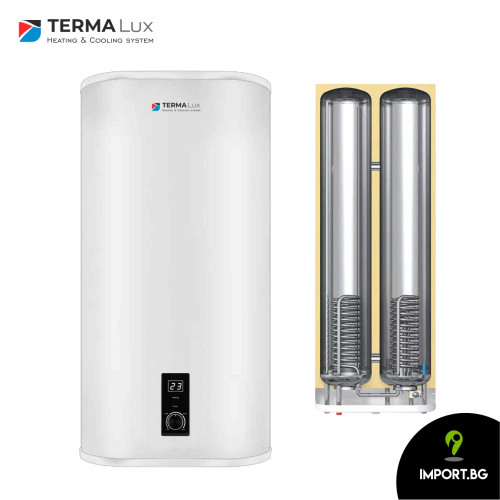 НЕРЪЖДАЕМ Мултипозиционен бойлер Termalux 100 литра със серпентина