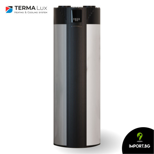 Неръждаем Термодинамичен бойлер с WIFI TermaLux 300 литра с една серпентина с фреон R290